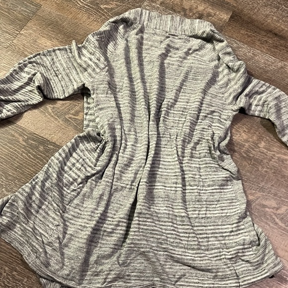 Express striped grey cardigan - Picture 4 of 4